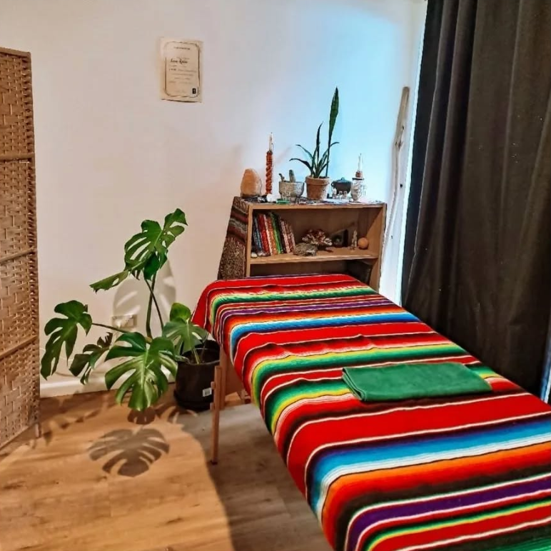 Peaceful Reiki healing room